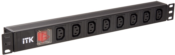 Сетевой фильтр для ИБП ITK PDU 8