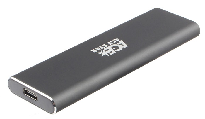 Карман для SSD M.2 USB3.1/TypeC AgeStar 3UBNF1C - Миниатюра 1