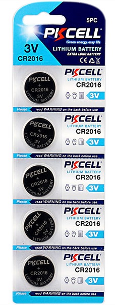 Батарейка 2016 PKCELL - Миниатюра 1