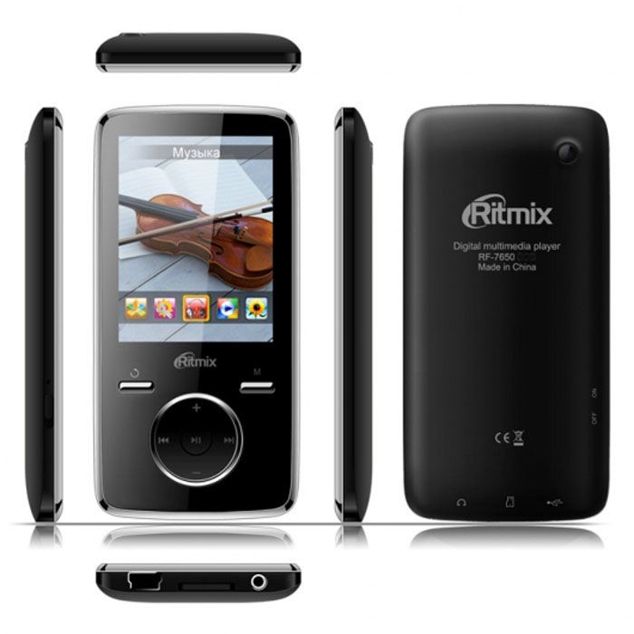 MP3-плеер Ritmix RF-7650 Black