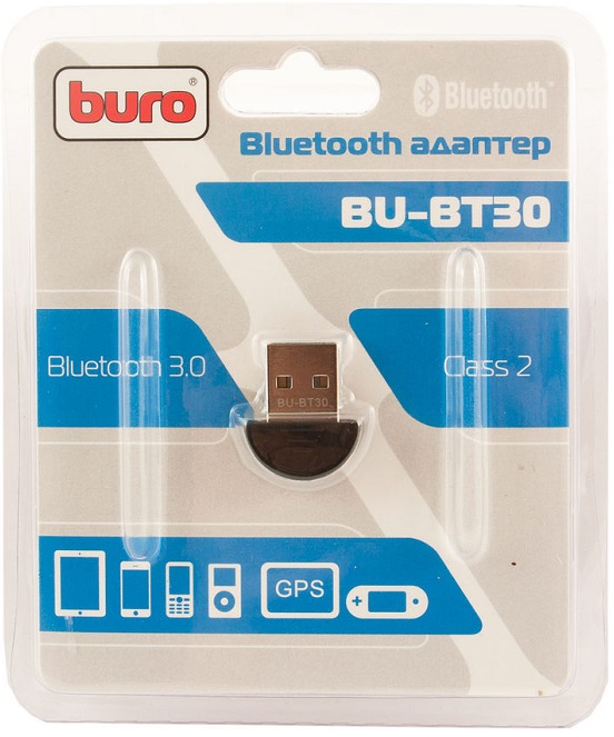 Адаптер Bluetooth USB Buro BU-BT30