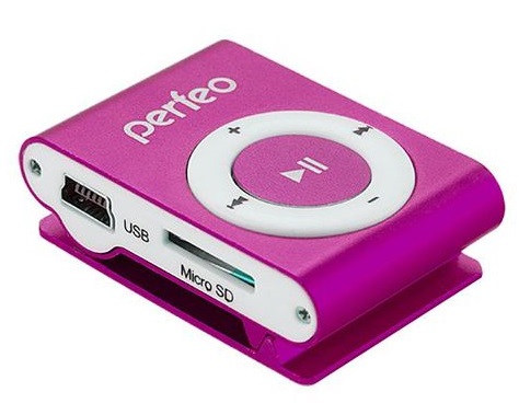 MP3-плеер Perfeo Music Clip Titanium