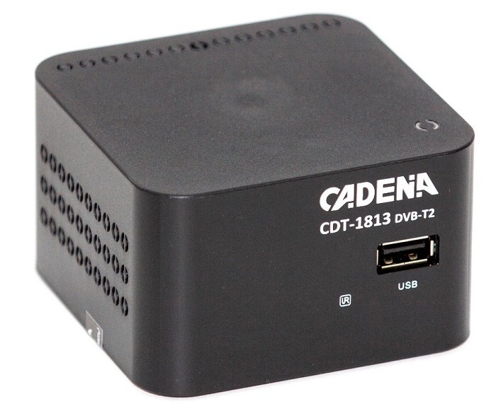Цифровой ресивер DVB-T2 Cadena CDT-1813