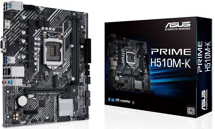 Материнская плата intel H510 Asus PRIME H510M-K
