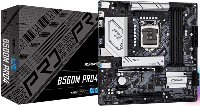 Материнская плата intel B560 ASRock B560M PRO4