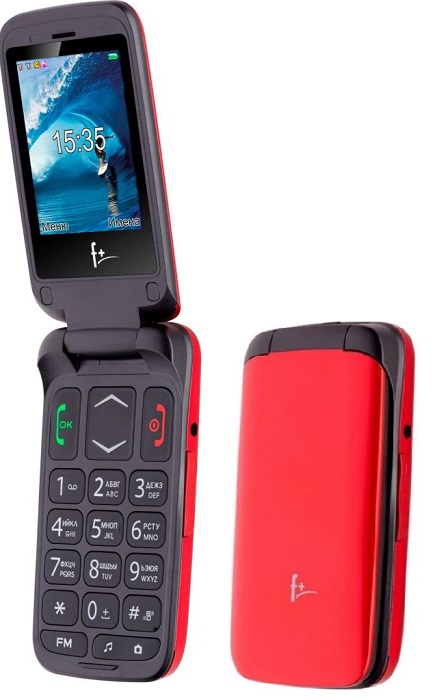 Мобильный телефон Fly F+ Ezzy Trendy 1 Red - Миниатюра 1