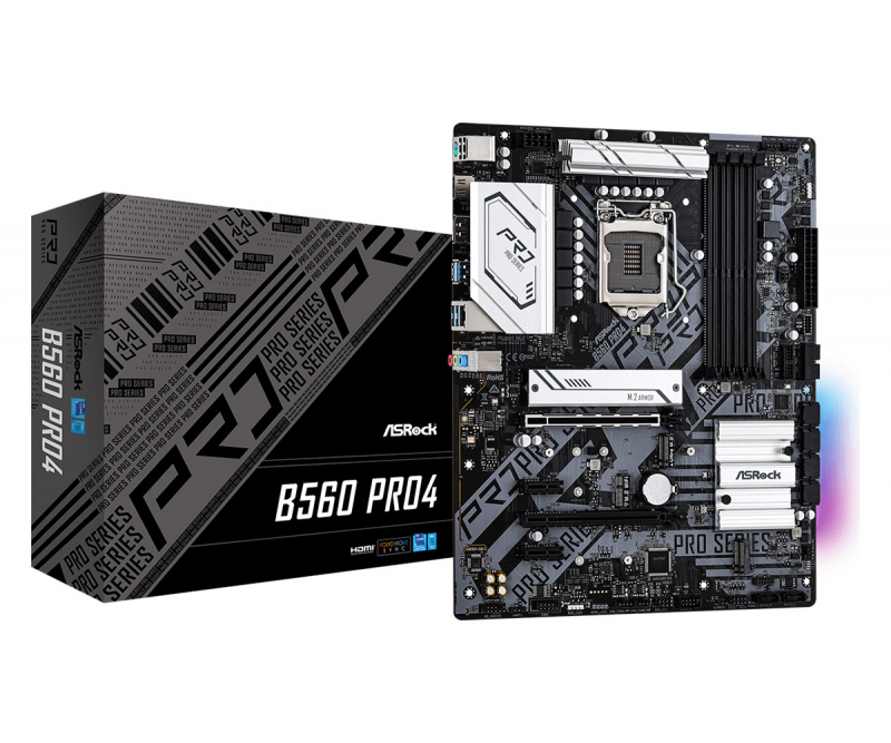 Материнская плата intel B560 ASRock B560 PRO4