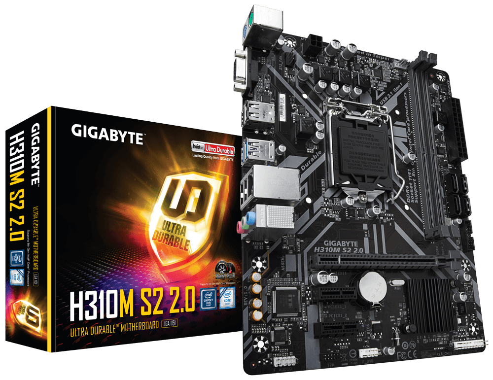 Материнская плата intel H310 Gigabyte H310M S2