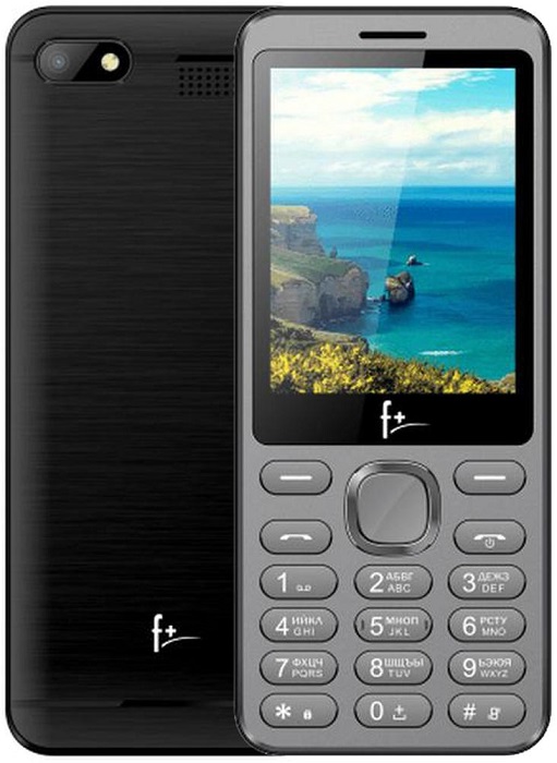 Мобильный телефон Fly F+ S286 Dark Grey - Миниатюра 1