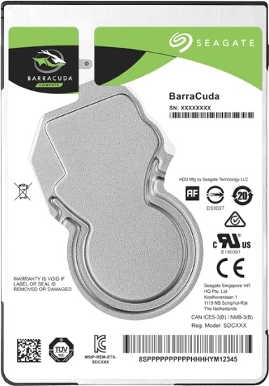 Жесткий диск 2.5" 2Тб Seagate Barracuda - Миниатюра 1