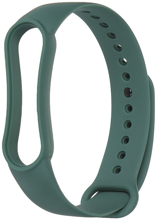 Ремешок силиконовый Xiaomi Mi Band 5/6 Red Line - Миниатюра 1