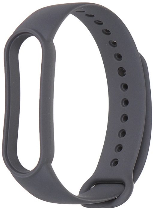 Ремешок силиконовый Xiaomi Mi Band 5/6 Red Line - Миниатюра 1