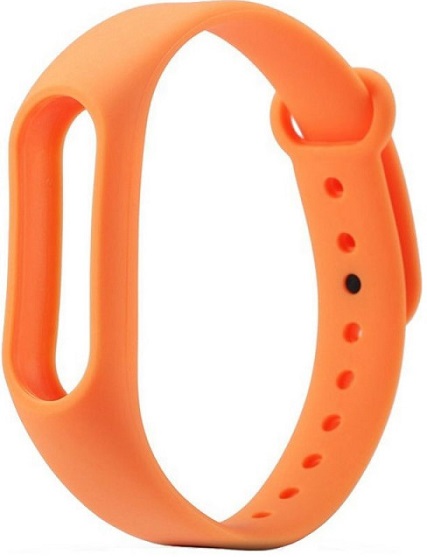Ремешок силиконовый Xiaomi Mi Band 2 Red Line