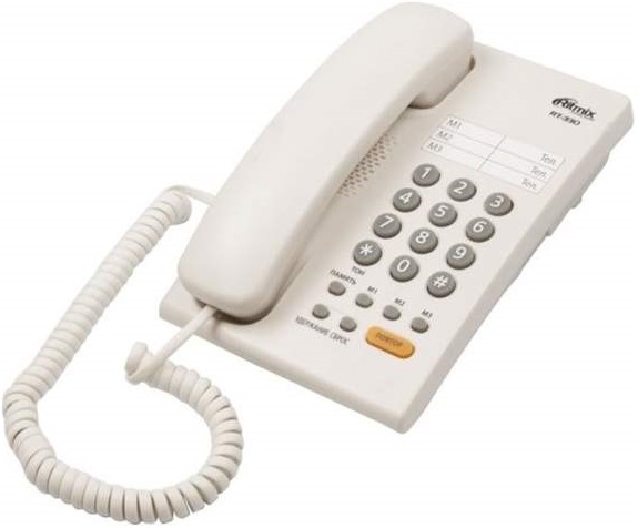 Телефон проводной Ritmix RT-330