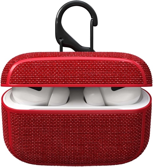 Защитный чехол Red Line Red для зарядного кейса AirPods Pro - Миниатюра 1