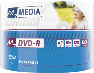 Диск DVD-R Verbatim MyMedia Printable