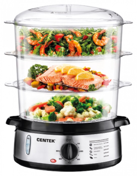 Пароварка Centek CT-1457 - Миниатюра 1
