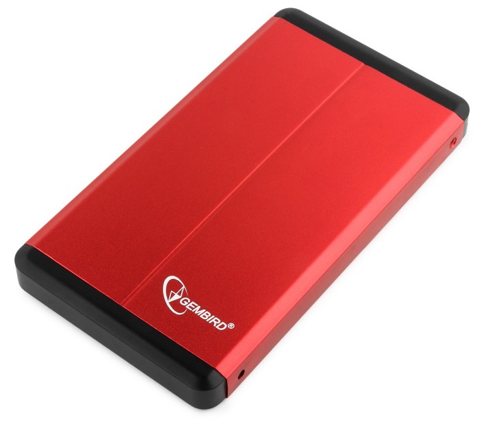 Карман для HDD 2,5" USB3.0 Gembird EE2-U3S-2-R - Миниатюра 1