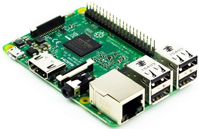 Микрокомпьютер Raspberry Pi 3 model B - Миниатюра 1