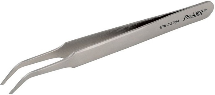 Пинцет изогнутый антимагнитный ProsKit 1PK-TZ004 - Миниатюра 1