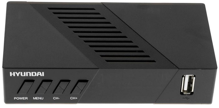 Цифровой ресивер DVB-T2 Hyundai - Миниатюра 1