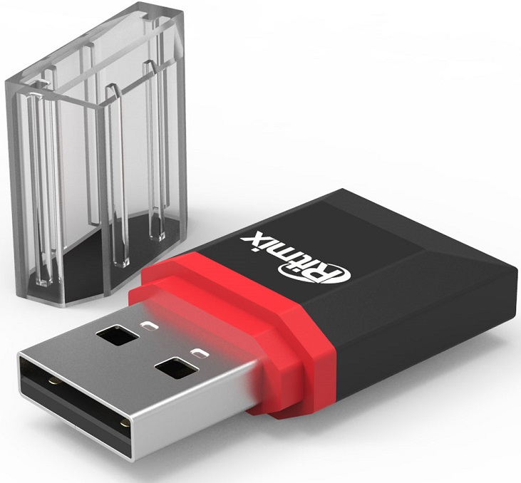 Карт-ридер USB Ritmix CR-2010 black - Миниатюра 1