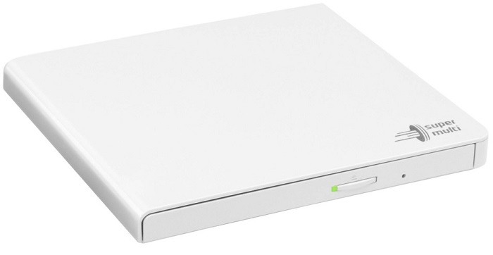 Привод внешний DVD-RW LG ext. White Slim Ret - Миниатюра 1