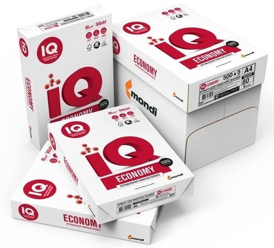 Бумага A4 Mondi IQ Economy - Миниатюра 1