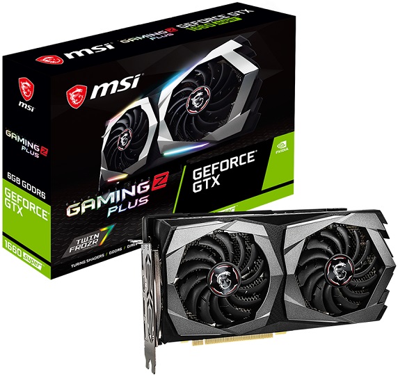 Видеокарта nVidia GTX 1660 SUPER MSI GTX 1660 SUPER GAMING Z PLUS - Миниатюра 1