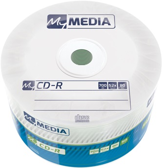 Диск CD-R Verbatim MyMedia