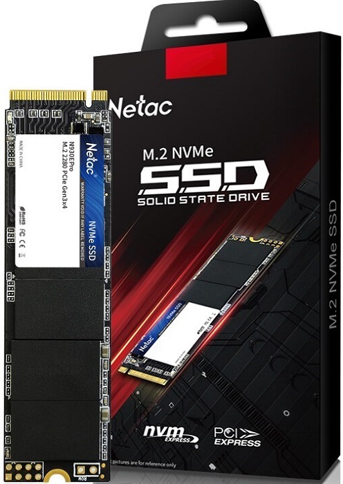SSD-накопитель M.2 NVMe 256Гб Netac N930E Pro - Миниатюра 1