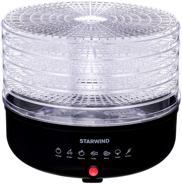 Сушилка для овощей и фруктов StarWind SFD1510 - Миниатюра 1