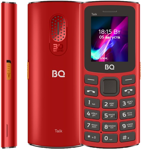 Мобильный телефон BQ Talk Red