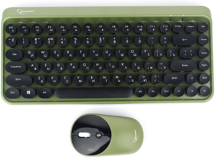 Комплект клавиатура + мышь Gembird KBS-9001