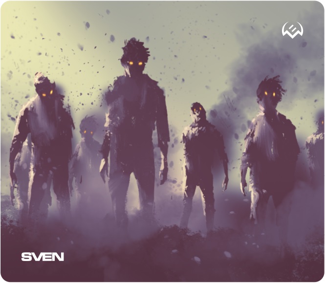 Коврик для мыши Sven MP-G02S Zombie - Миниатюра 2