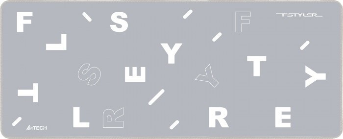 Коврик для мыши A4Tech FStyler FP75 Silver - Миниатюра 1