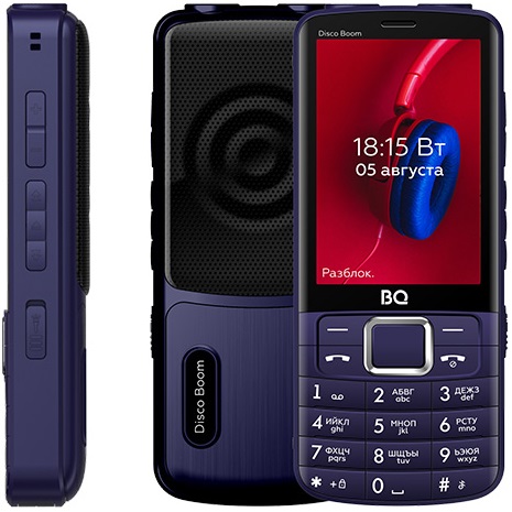 Мобильный телефон BQ Disco Boom Blue - Миниатюра 1