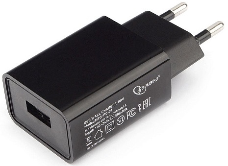 Зарядное устройство USB сетевое Cablexpert MP3A-PC-21