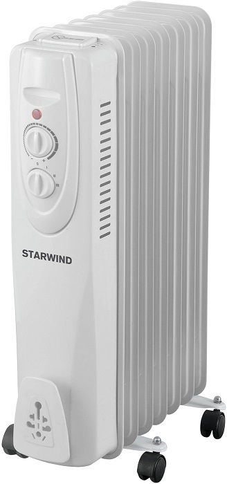 Масляный обогреватель StarWind SHV3710 - Миниатюра 1