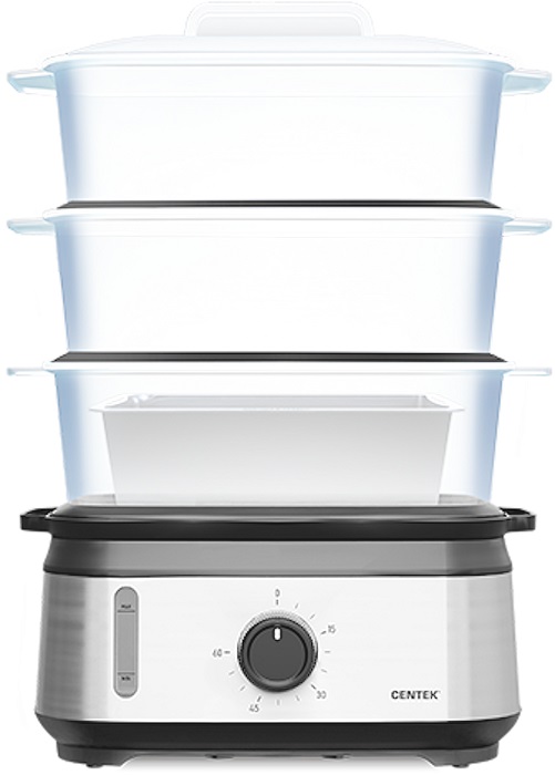 Пароварка Centek CT-1458 - Миниатюра 1