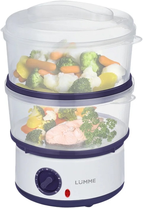 Пароварка Lumme LU-1405 Dark Topaz - Миниатюра 1