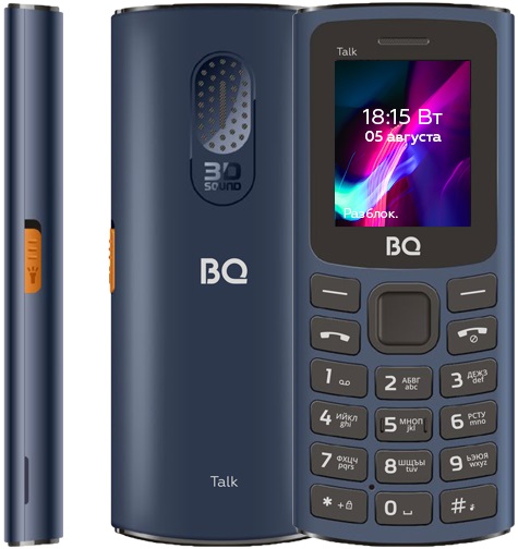 Мобильный телефон BQ Talk Blue - Миниатюра 1