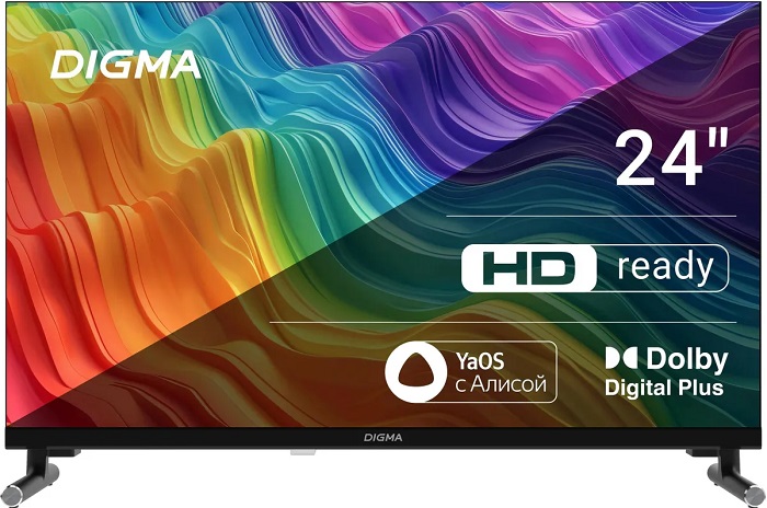 Телевизор 24" Digma DM-LED24SBB32 - Миниатюра 1