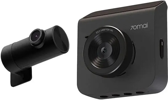 Видеорегистратор 70Mai Dash Cam A400+Rear Cam Set A400-1 Grey - Миниатюра 1