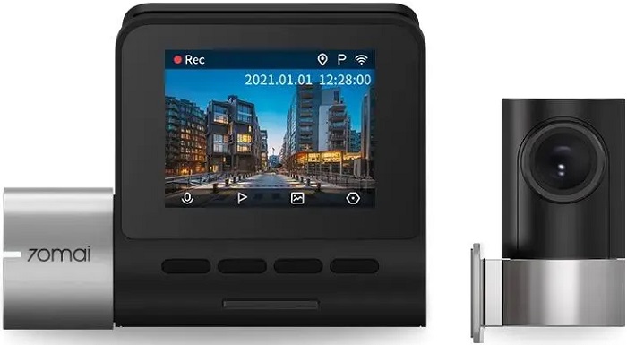 Видеорегистратор 70Mai Dash Cam Pro Plus+Rear Cam Set - Миниатюра 1