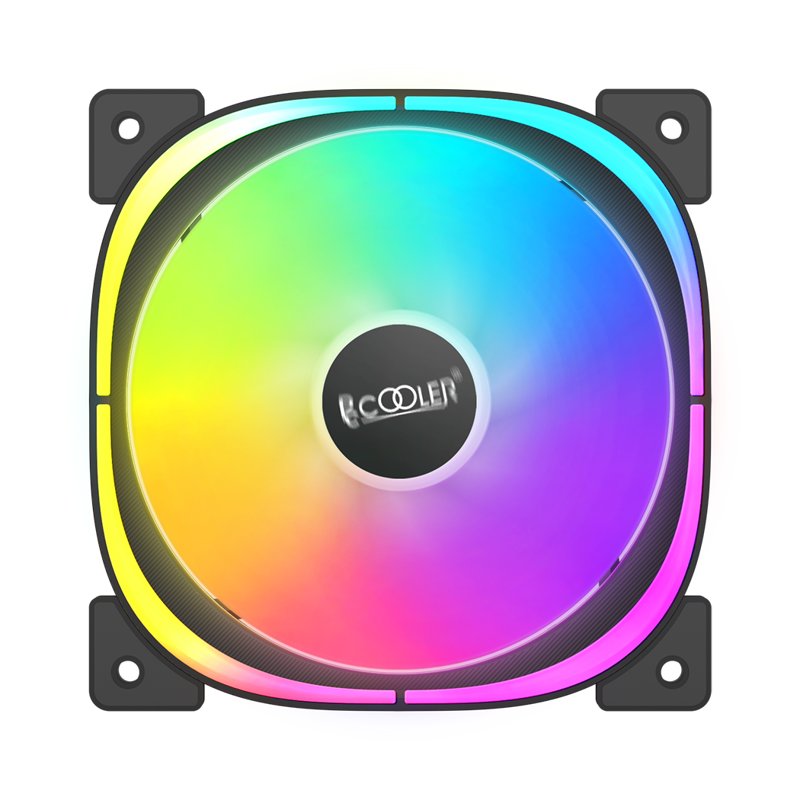 Кулер для корпуса PCCooler EF120 ARGB BK - Миниатюра 1