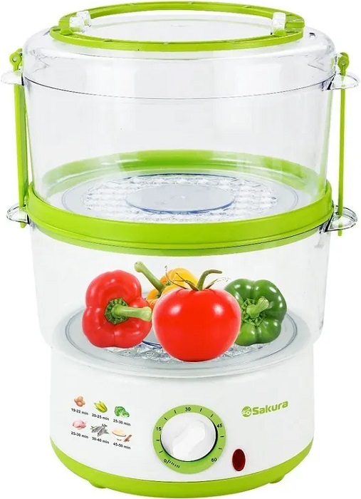 Пароварка Sakura SA-7213GR - Миниатюра 1