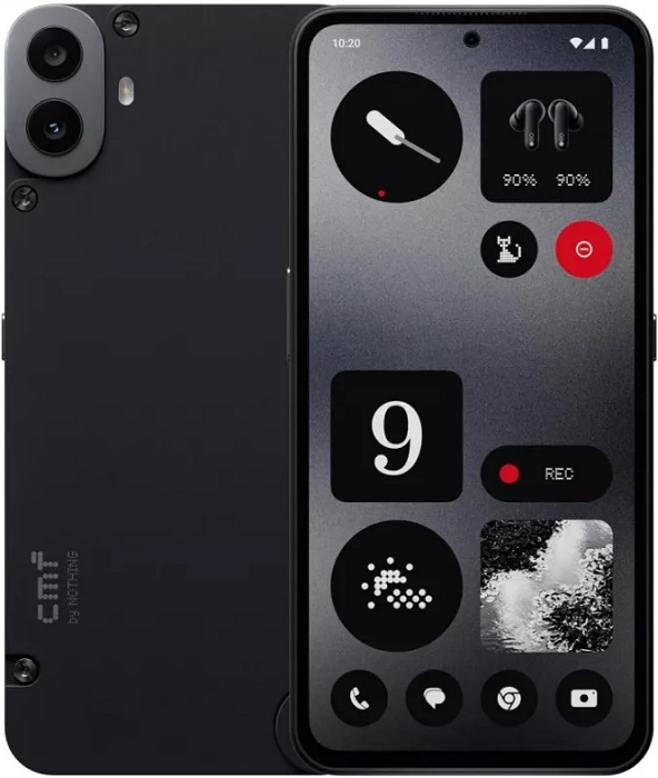 Смартфон Nothing CMF Phone 1 8/256Гб Black - Миниатюра 1