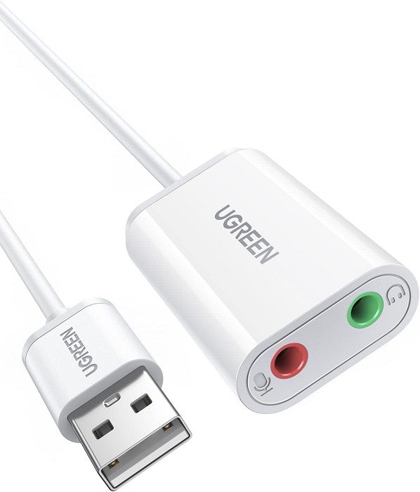 Звуковая карта USB UGREEN US205