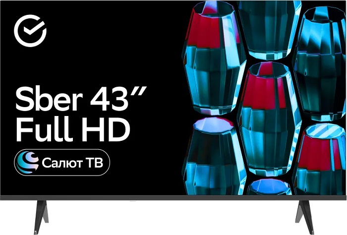 Телевизор 43" Sber SDX-43F2139 - Миниатюра 1